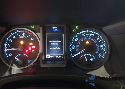 2022 Toyota Tacoma Trd Sport из США, поврежденный, VIN 3TMCZ5AN2NM453311